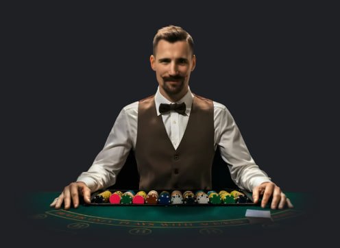 GGSoft live casino blackjack dengan dealer profesional dan aturan Vegas style